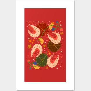 Prawn Posters and Art